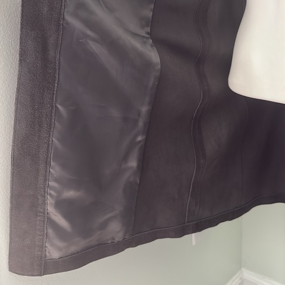 Eileen Fisher The Fisher Project Soft Suede Kimono Jacket, Cinder XS - Picture 7 of 11